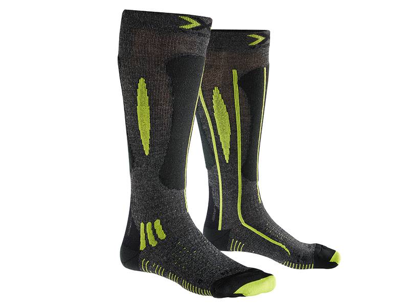 Skarpety X-Socks Effektor xbs. Ski Race Grey Black Lime G492 2019 najtaniej