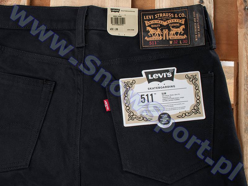 Spodnie Levis 511 Caviar Bull Skateboarding Collection F/W 2017 (95581-0009) najtaniej
