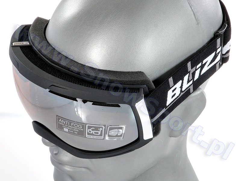Gogle Blizzard OTG 918 MDAVZ Black Matt Amber/Silver Mirror 2015 najtaniej